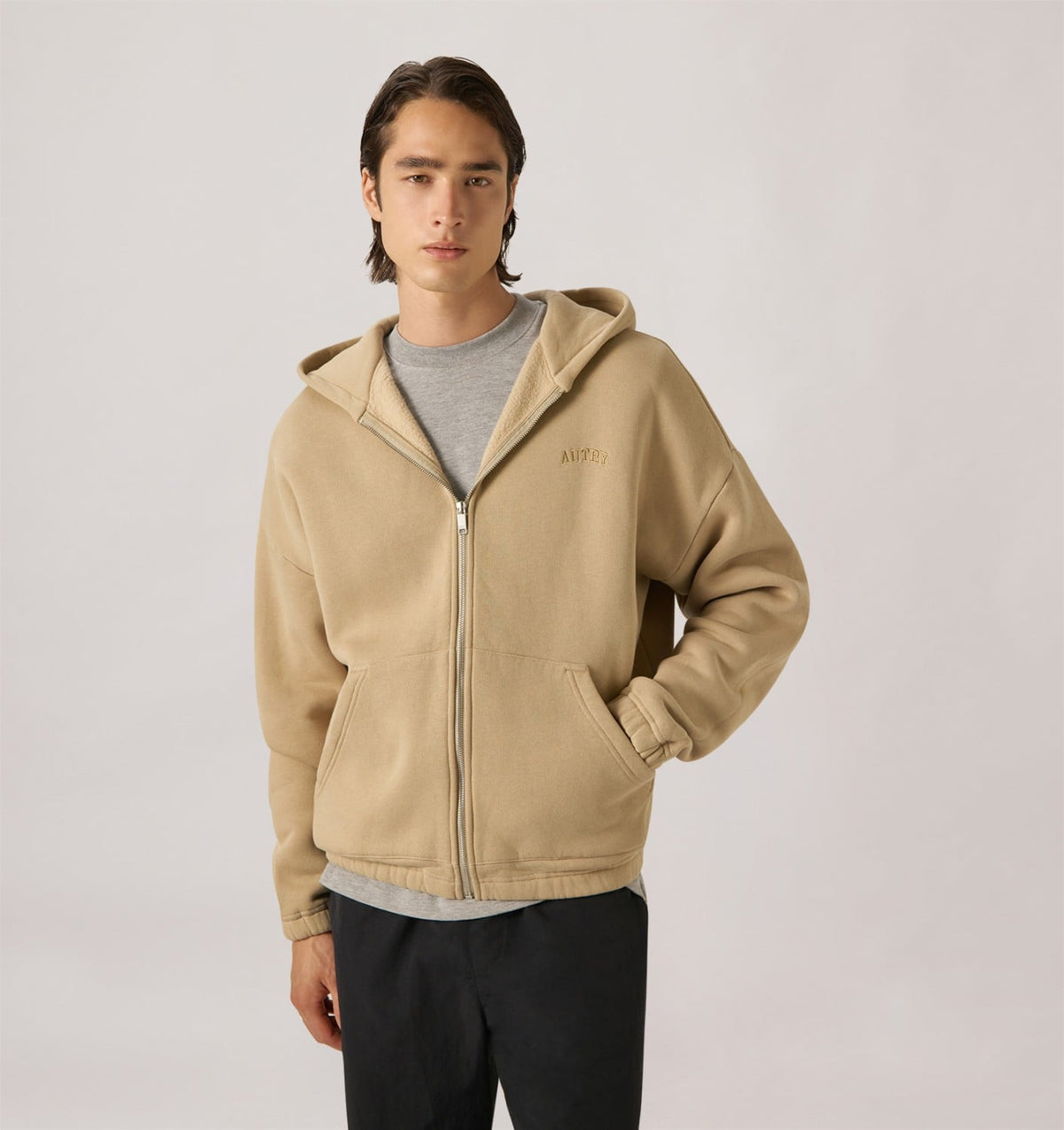 AUTRY UNISEX ZIP-UP HOODIE
