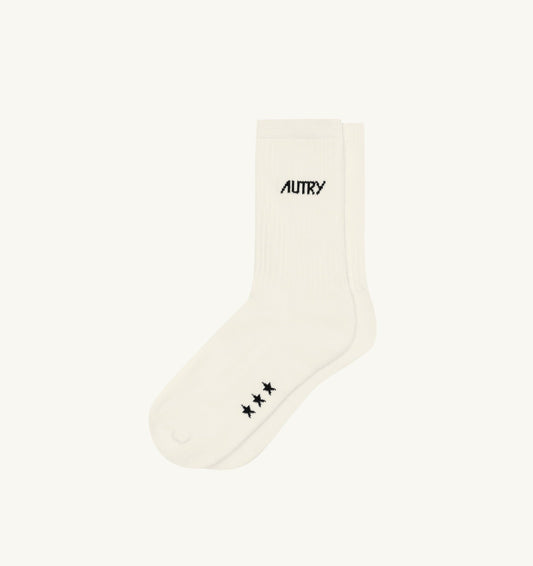 AUTRY SOCKS WITH JACQUARD LOGO UNISEX