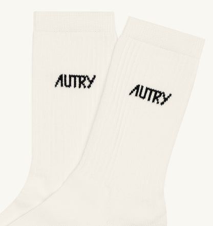 AUTRY SOCKS WITH JACQUARD LOGO UNISEX
