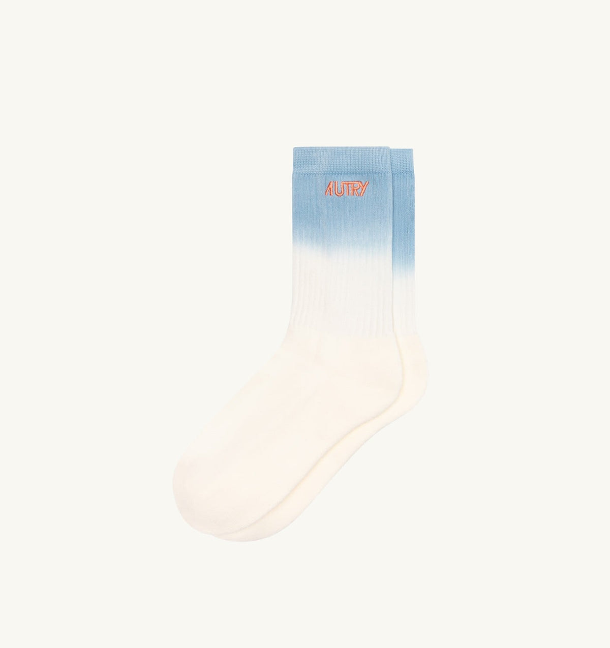 AUTRY SOCKS WITH EMBROIDERY TIE-DYE LOGO UNISEX