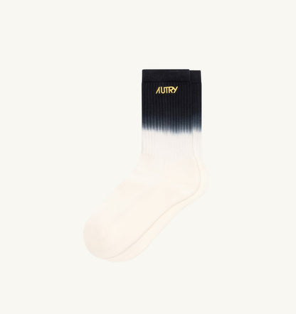 AUTRY SOCKS WITH EMBROIDERY TIE-DYE LOGO UNISEX