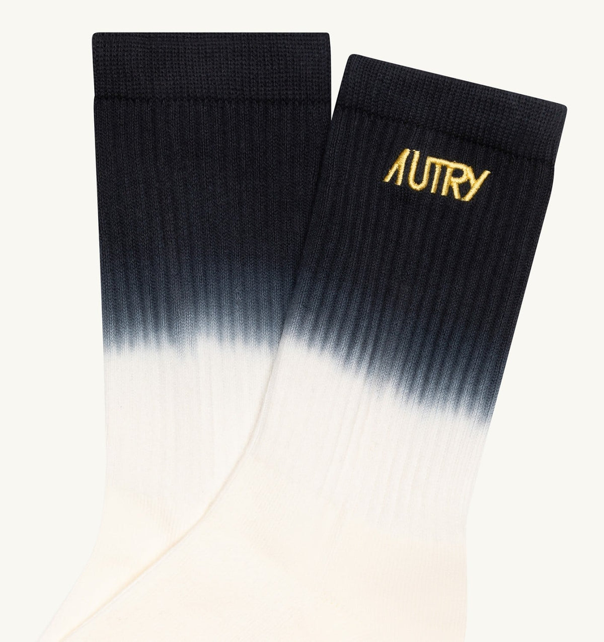 AUTRY SOCKS WITH EMBROIDERY TIE-DYE LOGO UNISEX