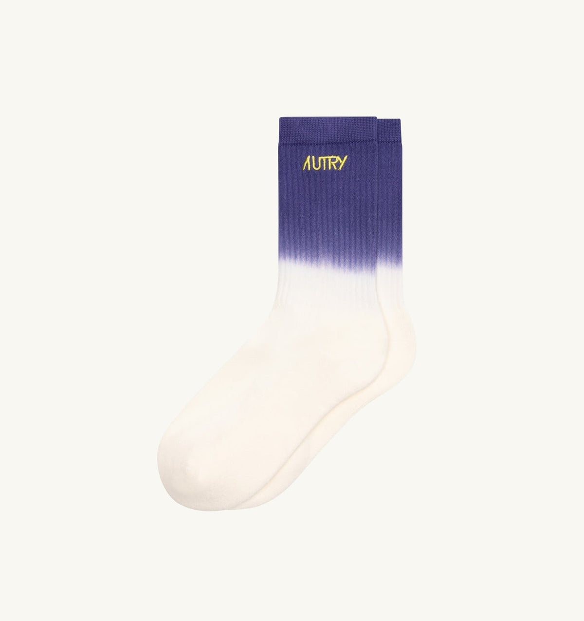 AUTRY SOCKS WITH EMBROIDERY TIE-DYE LOGO UNISEX