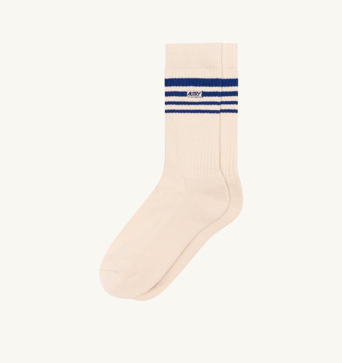 AUTRY JACQUARD STRIPED SOCKS WITH LOGO UNISEX
