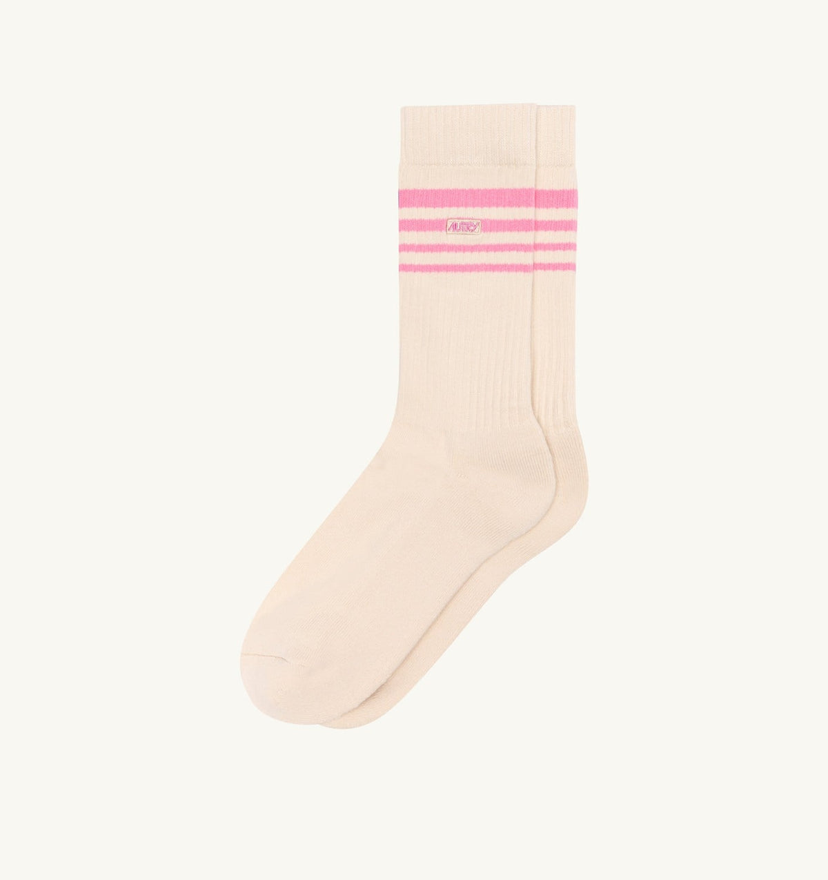 AUTRY JACQUARD STRIPED SOCKS WITH LOGO UNISEX