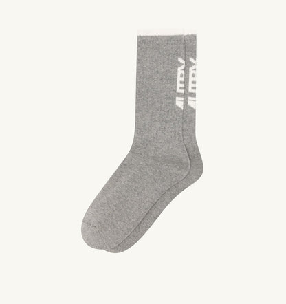 AUTRY JACQUARD SOCKS WITH LOGO UNISEX