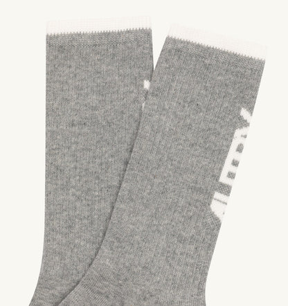 AUTRY JACQUARD SOCKS WITH LOGO UNISEX