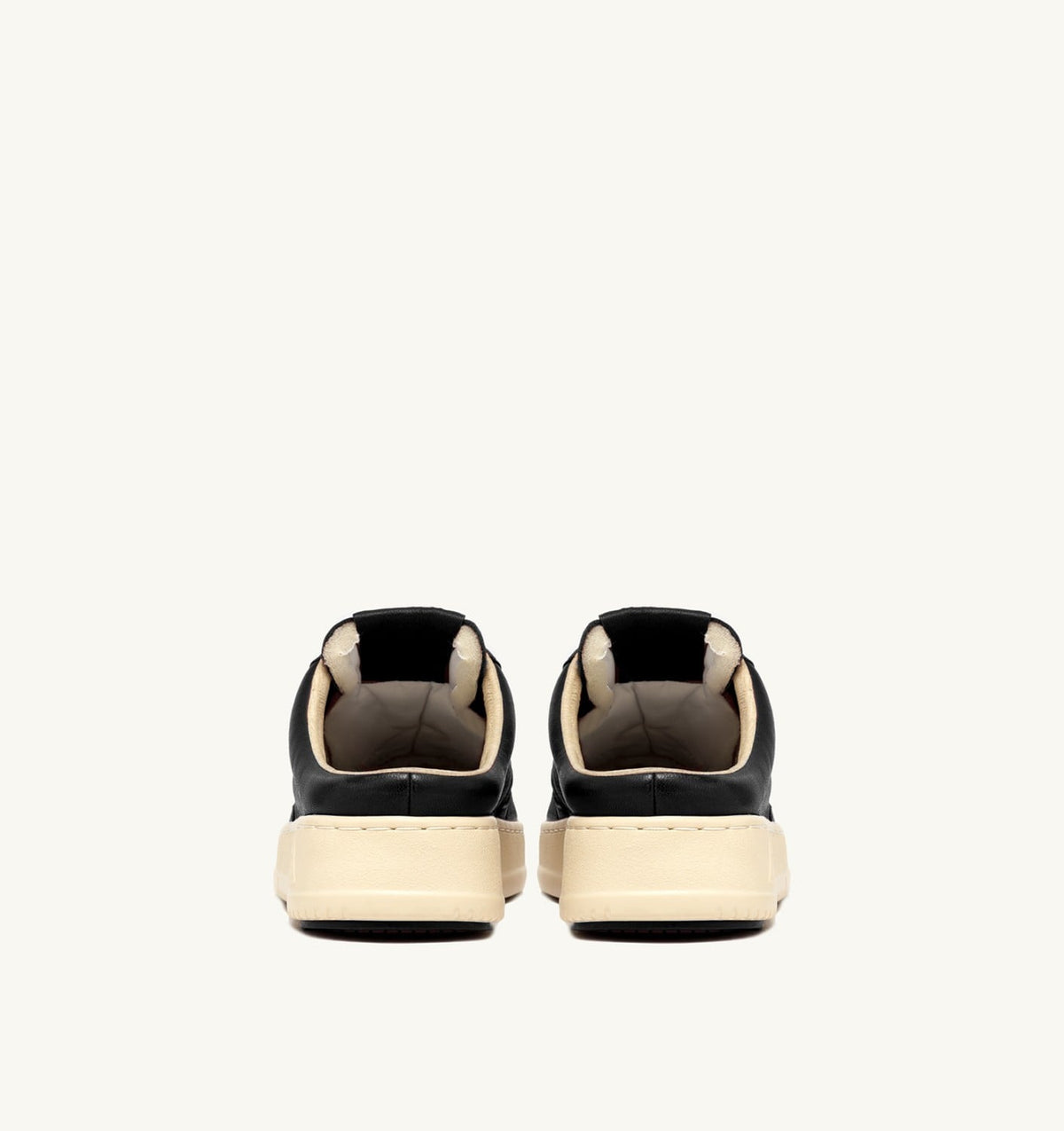 AUTRY MEDALIST MULE SNEAKERS IN NAPA LEATHER COLOR BLACK