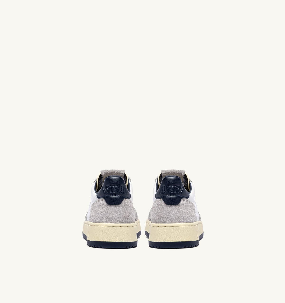 AUTRY MEDALIST LOW SNEAKERS IN VAPOR AND SPACE SUEDE AND LEATHER
