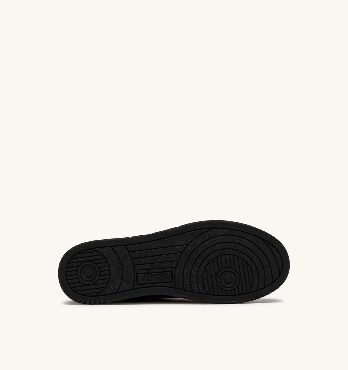 AUTRY MEDALIST LOW SUPER VINTAGE SNEAKERS IN BLACK LEATHER AND DRAGON MESH