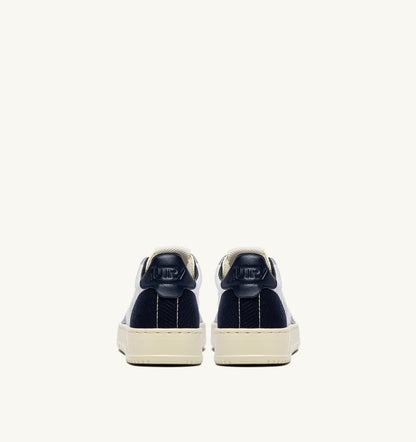 AUTRY MEDALIST EASEKNIT LOW SNEAKERS IN IVORY WHITE SPACE AND LOFT KNIT