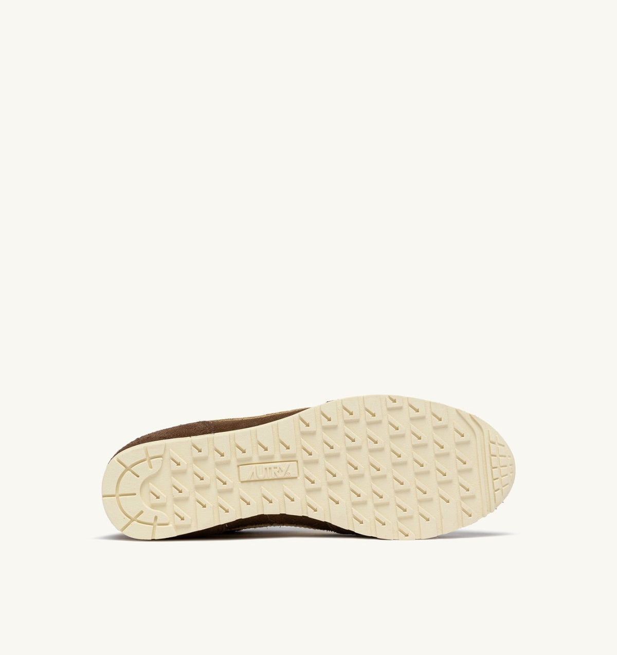 AUTRY WINDSPIN SNEAKERS IN TUNDRA AND RUTABAGA SUEDE AND LEATHER
