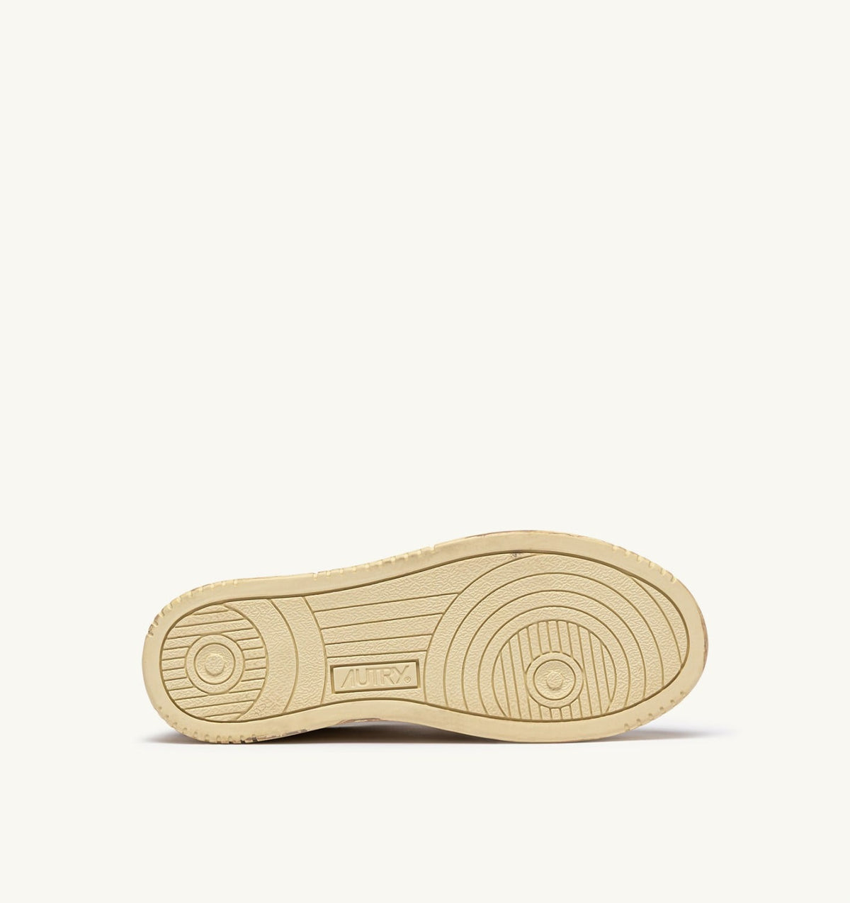 AUTRY MEDALIST LOW SUPER VINTAGE SNEAKERS IN SILVER AND PLATINUM LEATHER