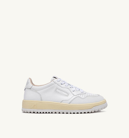 AUTRY GOLF LOW SNEAKERS IN WHITE LEATHER
