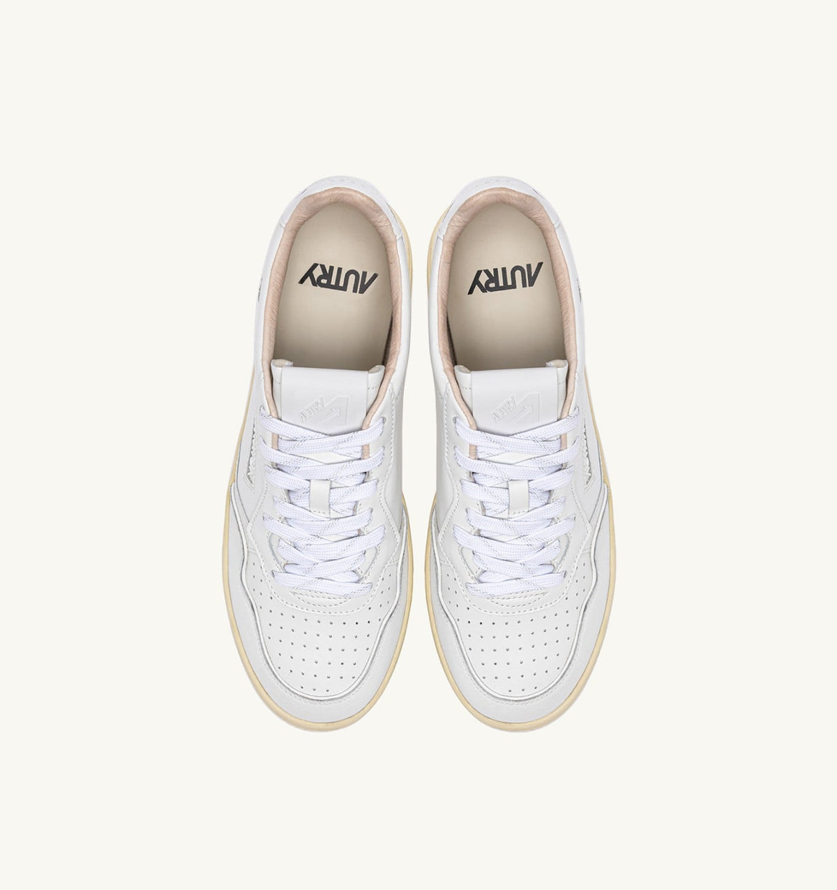 AUTRY GOLF LOW SNEAKERS IN WHITE LEATHER