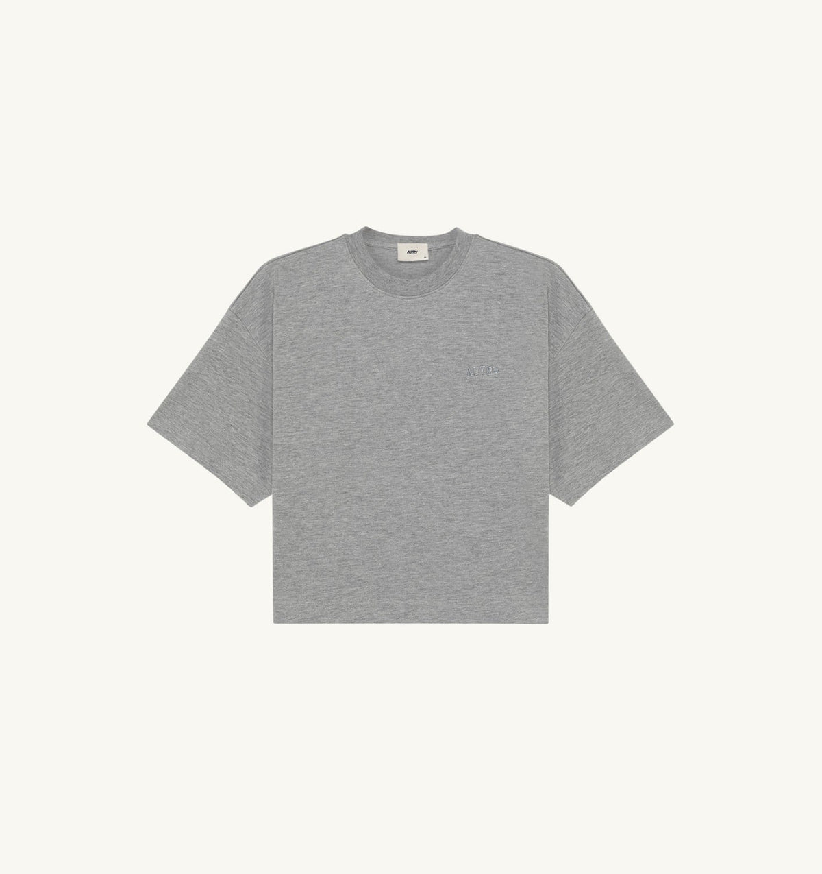 AUTRY BOXY T-SHIRT WITH TONAL LOGO FOR WOMAN