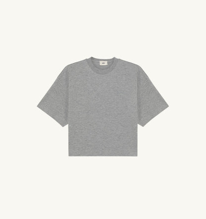 AUTRY BOXY T-SHIRT WITH TONAL LOGO FOR WOMAN