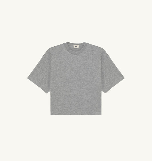 AUTRY BOXY T-SHIRT WITH TONAL LOGO FOR WOMAN