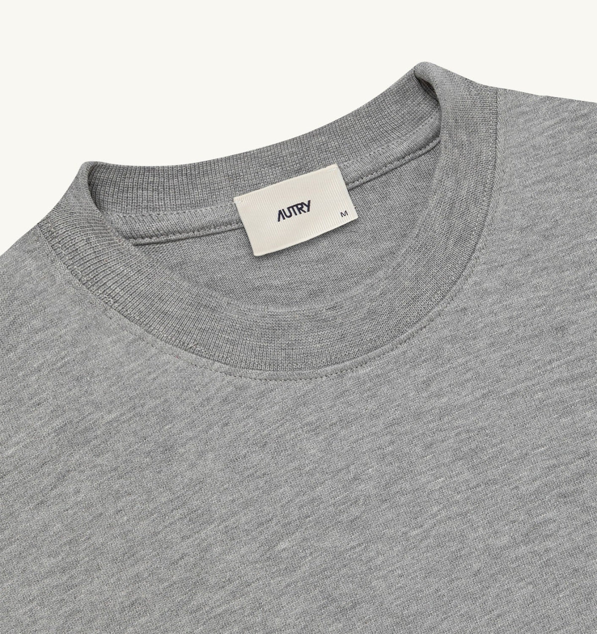 AUTRY BOXY T-SHIRT WITH TONAL LOGO FOR WOMAN
