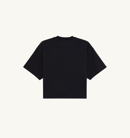 AUTRY BOXY T-SHIRT WITH TONAL LOGO FOR WOMAN