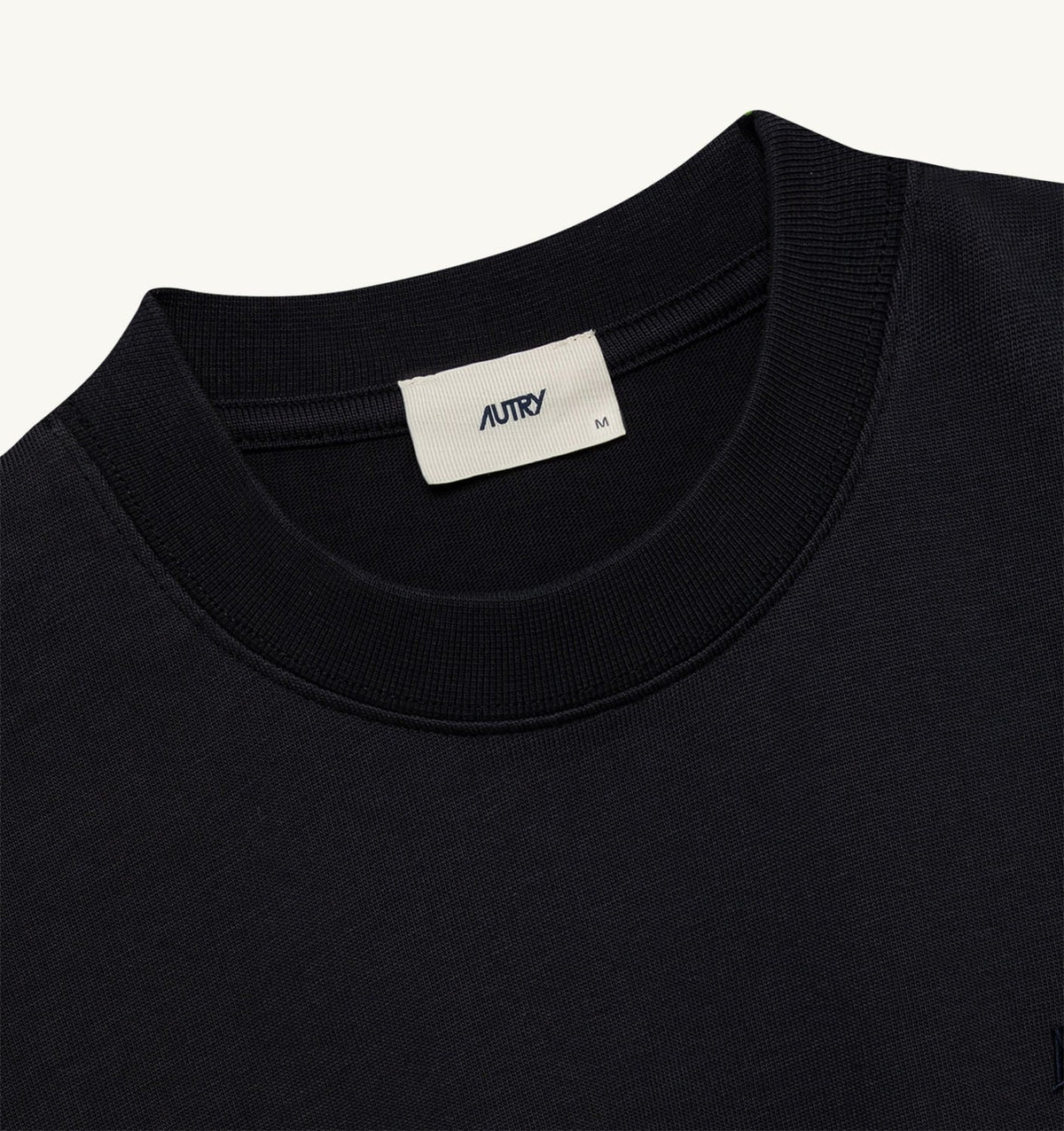 AUTRY BOXY T-SHIRT WITH TONAL LOGO FOR WOMAN
