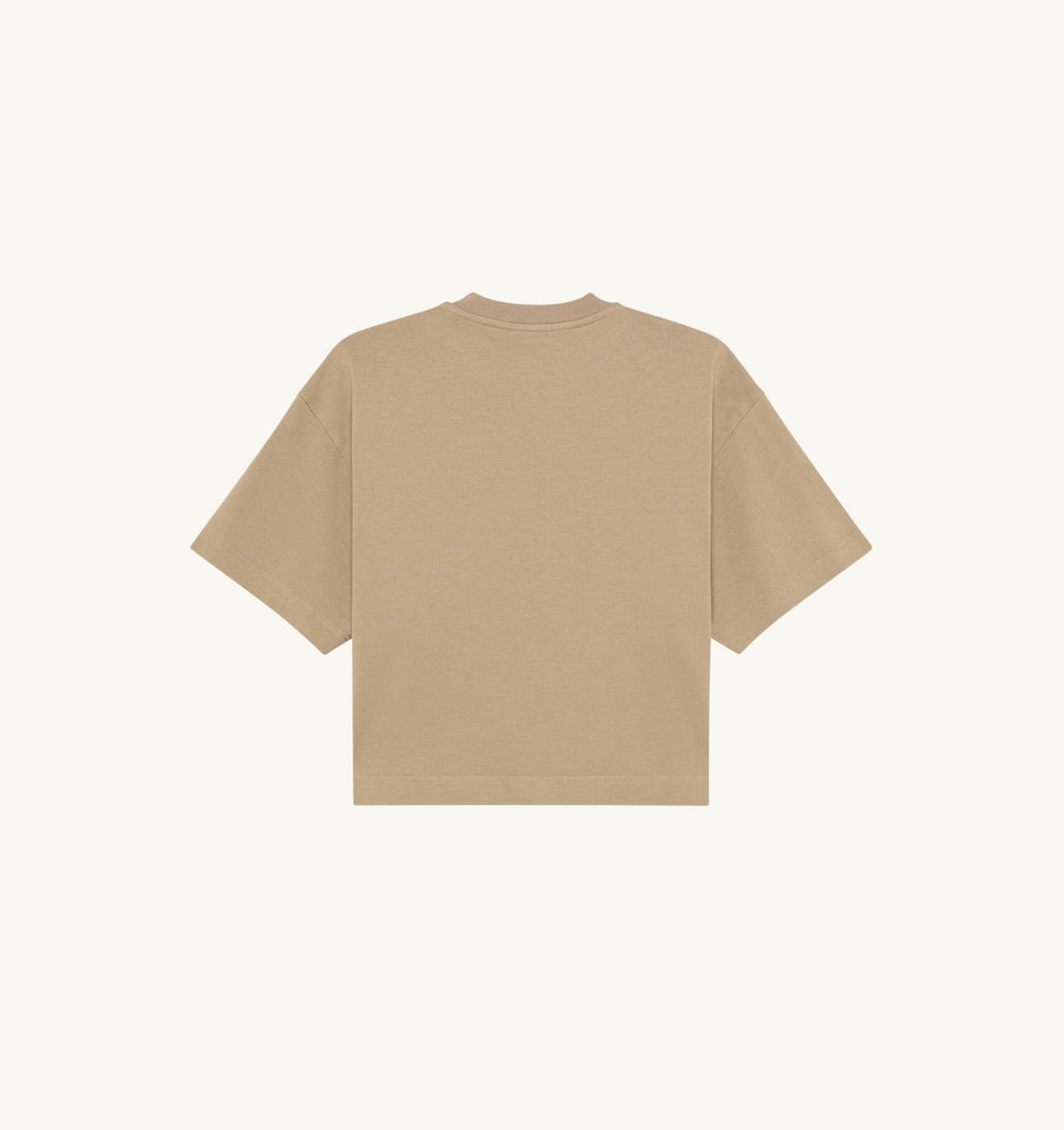 AUTRY BOXY T-SHIRT WITH TONAL LOGO FOR WOMAN