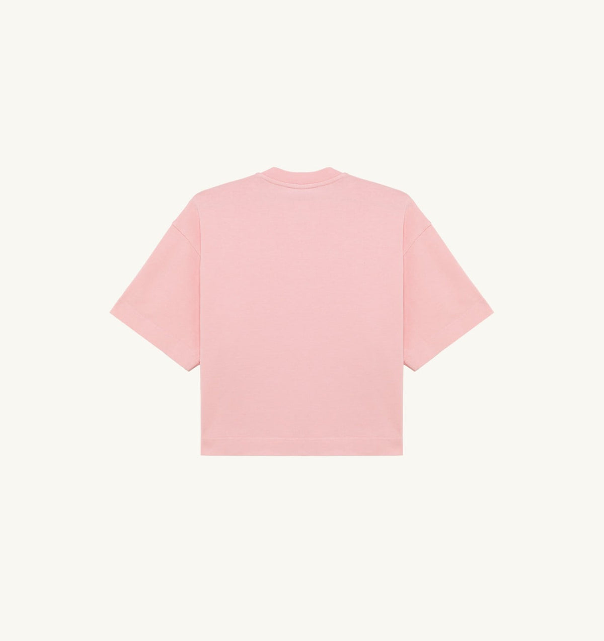 AUTRY BOXY T-SHIRT WITH TONAL LOGO FOR WOMAN