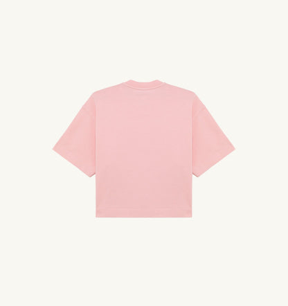 AUTRY BOXY T-SHIRT WITH TONAL LOGO FOR WOMAN