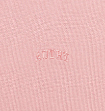 AUTRY BOXY T-SHIRT WITH TONAL LOGO FOR WOMAN