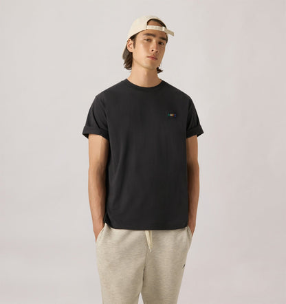 AUTRY T-SHIRT WITH MULTICOLOR LOGO UNISEX