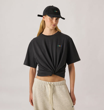 AUTRY T-SHIRT WITH MULTICOLOR LOGO UNISEX