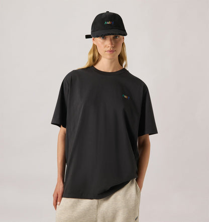 AUTRY T-SHIRT WITH MULTICOLOR LOGO UNISEX