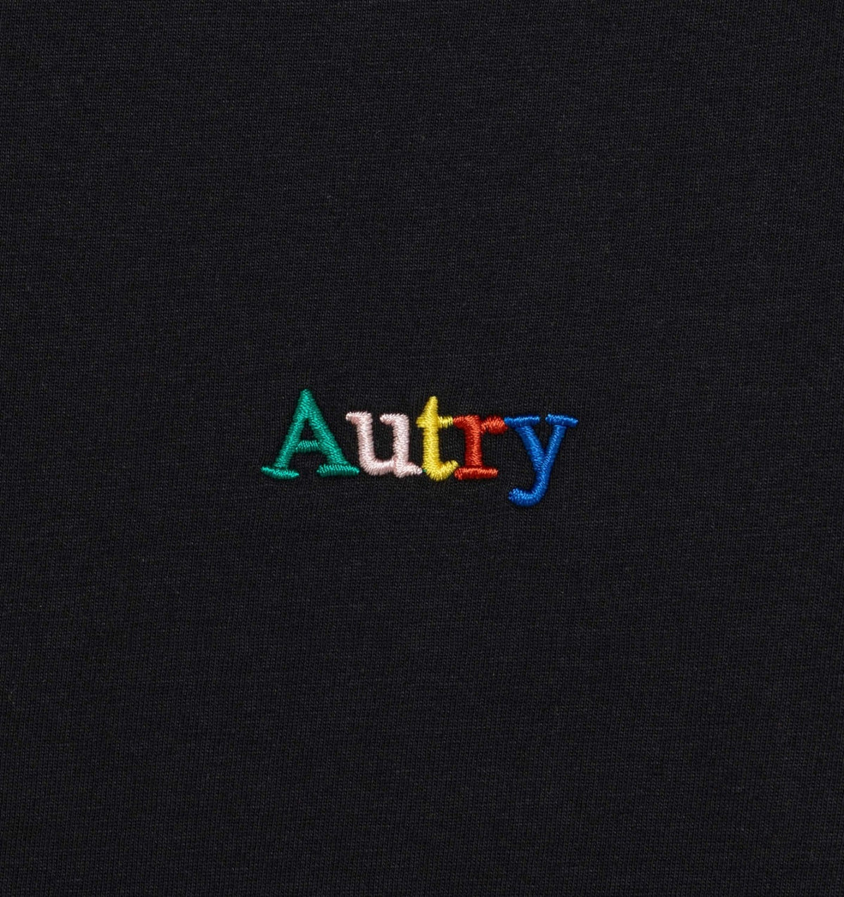 AUTRY T-SHIRT WITH MULTICOLOR LOGO UNISEX