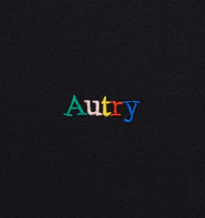 AUTRY T-SHIRT WITH MULTICOLOR LOGO UNISEX