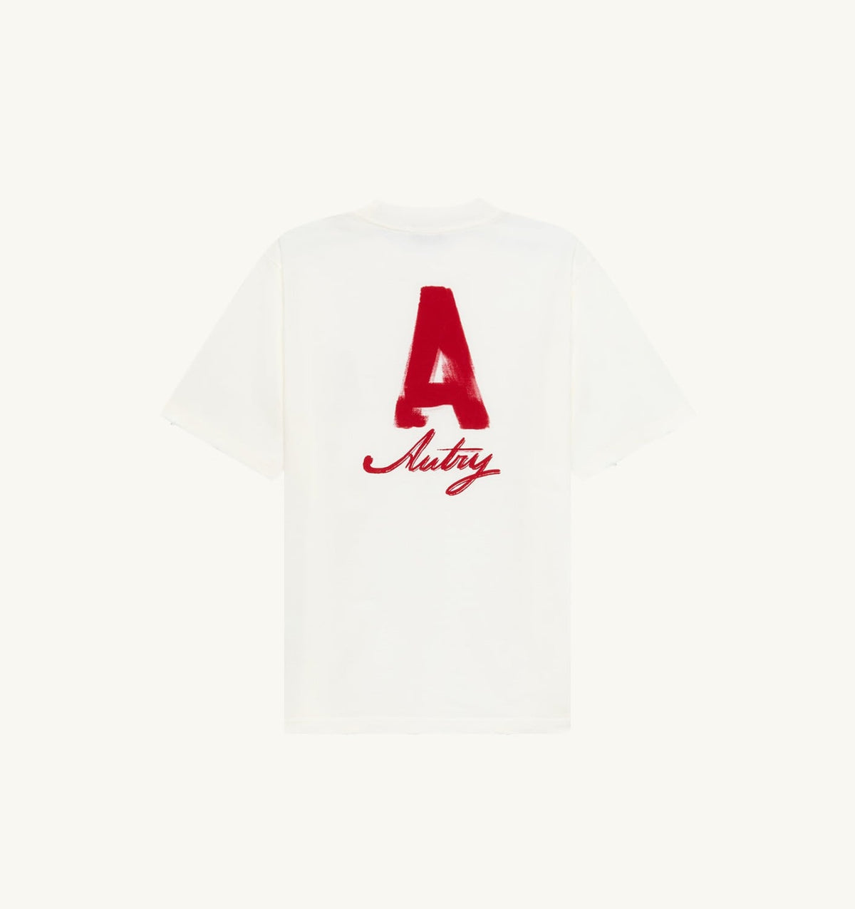 AUTRY HERITAGE T-SHIRT WITH WASHED EFFECT UNISEX