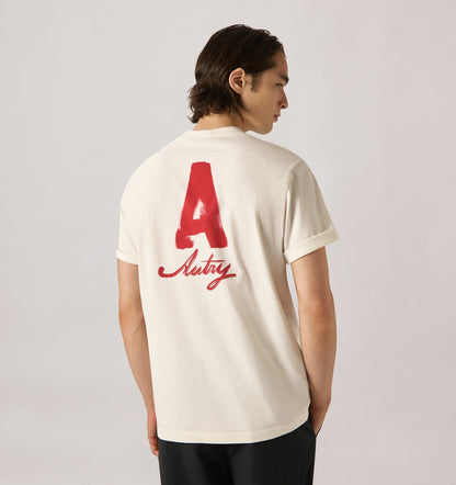 AUTRY HERITAGE T-SHIRT WITH WASHED EFFECT UNISEX