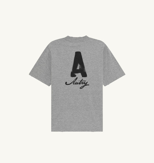 AUTRY HERITAGE T-SHIRT WITH WASHED EFFECT UNISEX