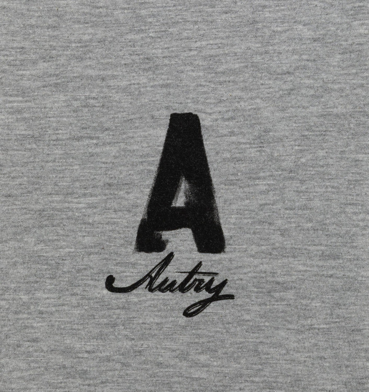 AUTRY HERITAGE T-SHIRT WITH WASHED EFFECT UNISEX