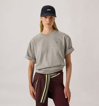 AUTRY T-SHIRT WITH TONAL LOGO UNISEX