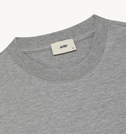 AUTRY T-SHIRT WITH TONAL LOGO UNISEX