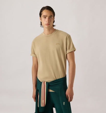AUTRY T-SHIRT WITH TONAL LOGO UNISEX