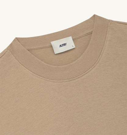 AUTRY T-SHIRT WITH TONAL LOGO UNISEX