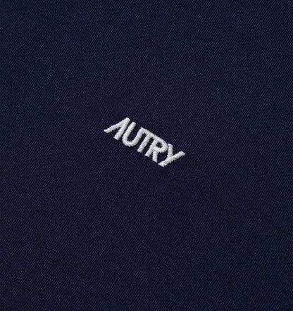 AUTRY LONG-SLEEVE EMBROIDERED LOGO TEE UNISEX