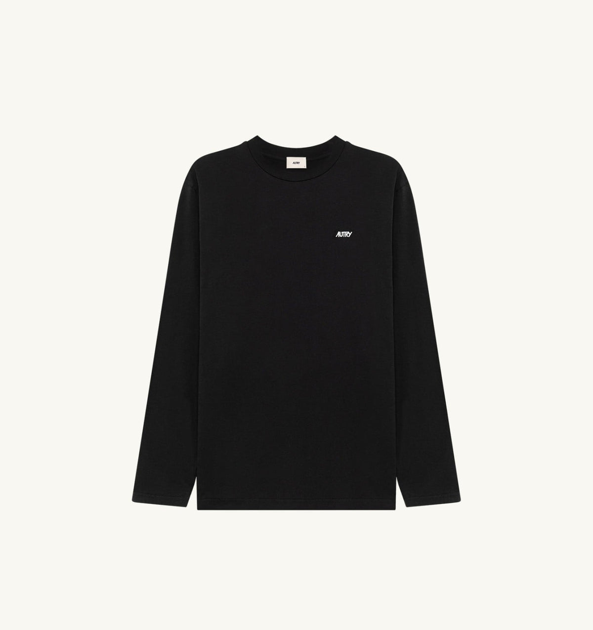 AUTRY LONG-SLEEVE T-SHIRT WITH EMBROIDERED LOGO UNISEX