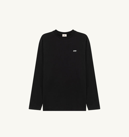 AUTRY LONG-SLEEVE T-SHIRT WITH EMBROIDERED LOGO UNISEX