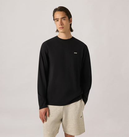 AUTRY LONG-SLEEVE T-SHIRT WITH EMBROIDERED LOGO UNISEX