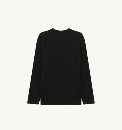 AUTRY LONG-SLEEVE T-SHIRT WITH EMBROIDERED LOGO UNISEX