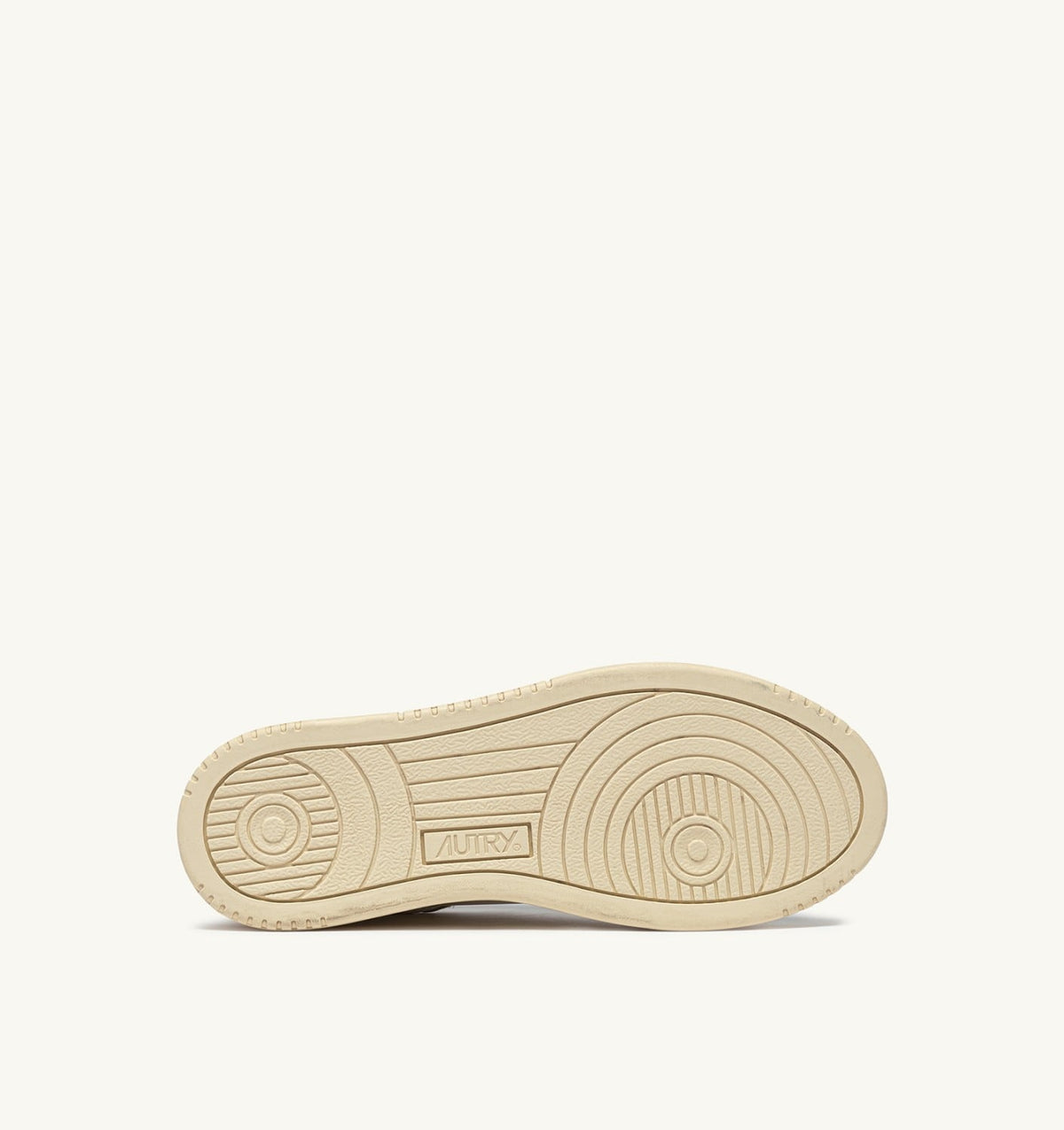 AUTRY DALLAS LOW SNEAKERS IN MARSHMALLOW AND TEMPEST LEATHER