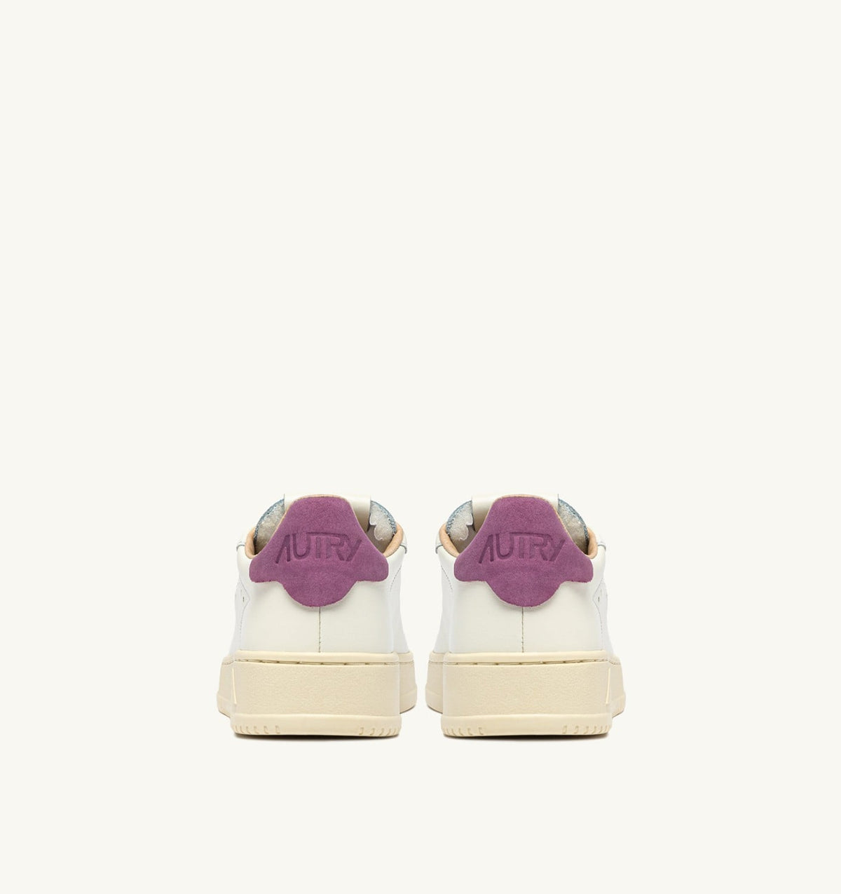 AUTRY DALLAS LOW SNEAKERS IN FLORENCE AND MARSHMALLOW LEATHER