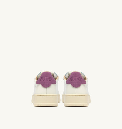 AUTRY DALLAS LOW SNEAKERS IN FLORENCE AND MARSHMALLOW LEATHER